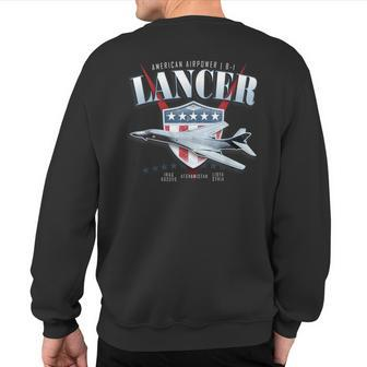 Bomber B-1 Lancer Sweatshirt Back Print | Mazezy