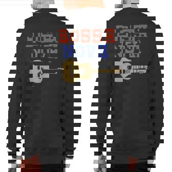 Bossa Nova Brasil Cool Sweatshirt Back Print | Mazezy
