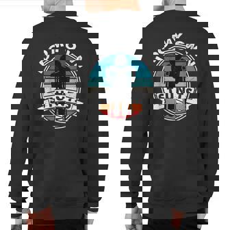 Broken Leg Injury Ankle Knee Get Well Soon Sweatshirt Back Print | Mazezy