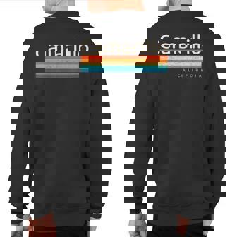 Camarillo California Ca Retro Sweatshirt Back Print | Mazezy
