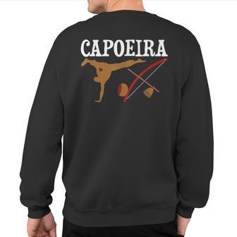 Capoeira Berimbau Brazilian Mixed Martial Arts Self-Defense Sweatshirt Back Print | Mazezy