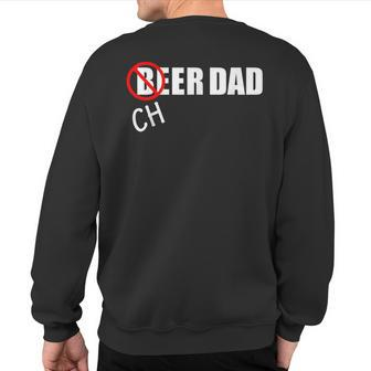 Cheer Dad Cheerleader Family Father T Sweatshirt Back Print | Mazezy