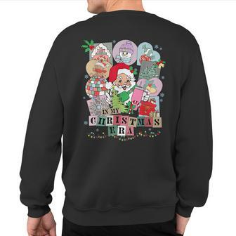 In My Christmas Era Merry Swiftmas Xmas Holiday Santa Squad Sweatshirt Back Print - Seseable
