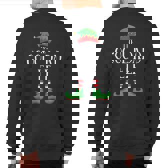 Cool Dad Elf Matching Group Xmas Family Christmas Sweatshirt Back Print - Thegiftio