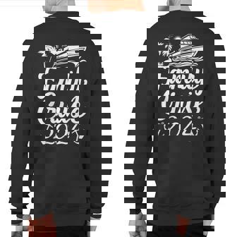 Cruise Family 2024 Squad Vacation Matching Family Group Sweatshirt Back Print | Mazezy