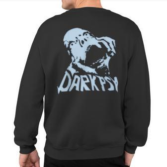 Darkpsy Forest Full-On Psy Psytrance Rave Festival Sweatshirt Back Print | Mazezy