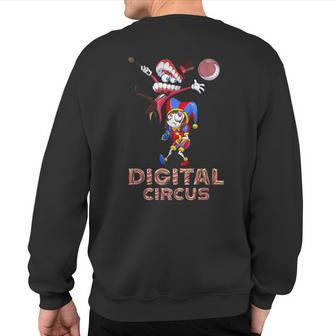Digital Circus Pomni Ragatha Jax Digitalcircus Sweatshirt Back Print - Monsterry UK