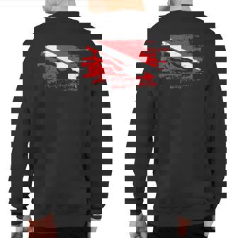 Dive Diver Scuba Diving Ocean Snorkel Snorkeling Sweatshirt Back Print | Mazezy