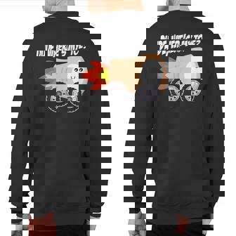 Dude Where's My Toe Truck Anatomy Disability Ampu Sweatshirt Back Print | Mazezy