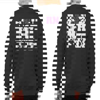 Earned Not Given Sweatshirt Back Print | Mazezy