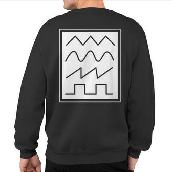 Electronic Electronics Electrical Engineer Sweatshirt Back Print | Mazezy