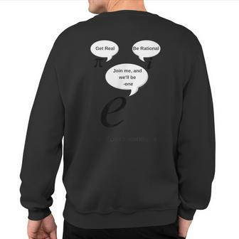 Euler's Identity Math Equation Sweatshirt Back Print | Mazezy
