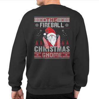 Fireball Matching Group Christmas Gnome Ugly Sweatshirt Back Print - Monsterry DE