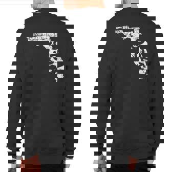 Fort Lauderdale Pembroke Pines Area Code 954 Florida Sweatshirt Back Print | Mazezy