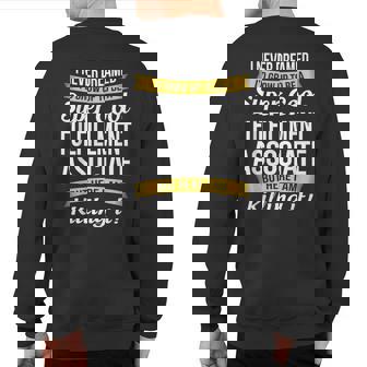 Fulfillment Associate Sweatshirt Back Print | Mazezy