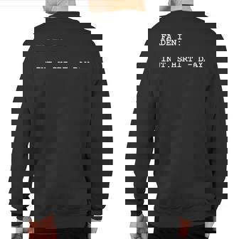 For Screenwriters Sweatshirt Back Print | Mazezy