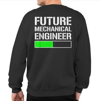 Future Mechanical Engineer Cool Graduation Sweatshirt Back Print | Mazezy UK