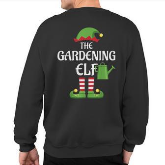 Gardening Elf Family Matching Group Christmas Sweatshirt Back Print - Thegiftio UK