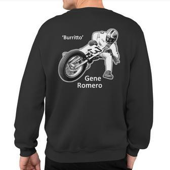 Gene Romero Sweatshirt Back Print | Mazezy