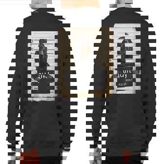 Gordon Setters Dog Shot Sweatshirt Back Print | Mazezy