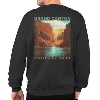 The Grand Canyon National Park Sweatshirt Back Print | Mazezy