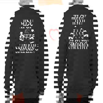 This Guy Loves Skimboarding Extreme Sport Skimboard T Sweatshirt Back Print | Mazezy