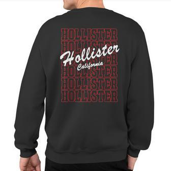 Hollister California Ca Vintage State Athletic Sports Sweatshirt Back Print - Thegiftio UK