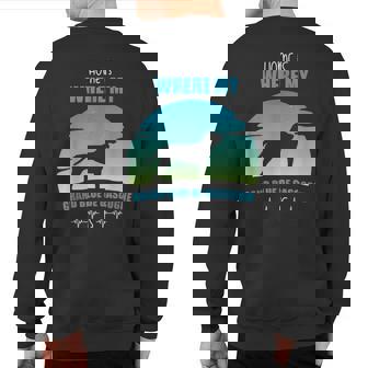 Home Is Where My Grand Bleu De Gascogne Is Sweatshirt Back Print | Mazezy