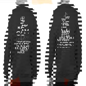 Industrial Ecologist Job Profession Birthday Sweatshirt Back Print | Mazezy