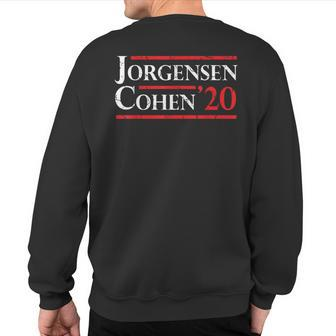 Jo Jorgensen Cohen Libertarian Candidate For President Sweatshirt Back Print | Mazezy