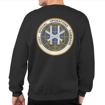 Joint Special Operations Command Jsoc Military Veteran Sweatshirt Back Print | Mazezy