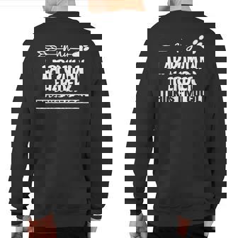 Lapponian Herder Owners Sweatshirt Back Print | Mazezy