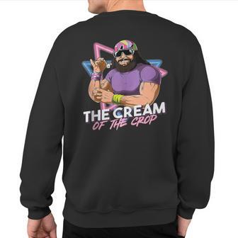 Macho-The Cream Of The CropWrestling Ugly Xmas Christmas Sweatshirt Back Print - Thegiftio UK