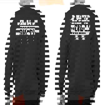 Made In Signal Hill Sweatshirt Back Print | Mazezy
