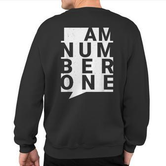 Nelly's 1 I Am Number One Nellyville Sweatshirt Back Print | Mazezy