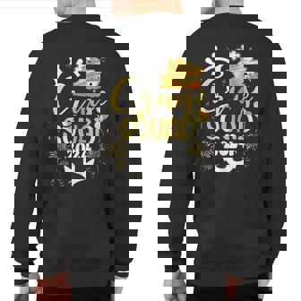 New Year Cruise Squad 2024 Nye Party Family Vacation Trip Sweatshirt Back Print | Seseable CA