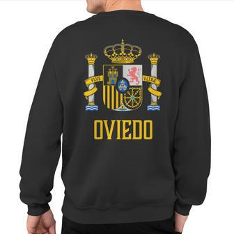 Oviedo Spain Spanish Espana Sweatshirt Back Print | Mazezy AU