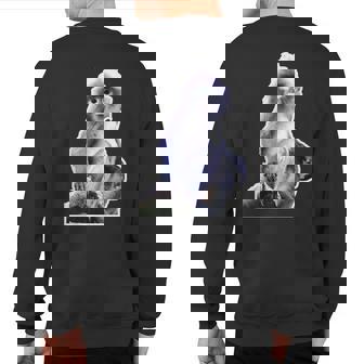 Popa Langur Lovers Sweatshirt Back Print | Mazezy