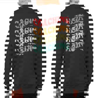 Retro Coaching Mentoring Education Teaching Coach Sweatshirt Back Print | Mazezy