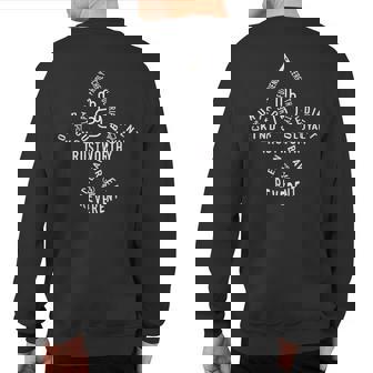 Scouting Law Scouting Outdoor Sweatshirt Back Print | Mazezy