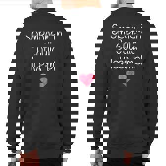 Someone In Cotulla Tx Texas Loves Me City Home Roots Sweatshirt Back Print | Mazezy