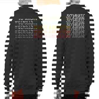 South Abington Pennsylvania South Abington Pa Retro Vintage Sweatshirt Back Print | Mazezy