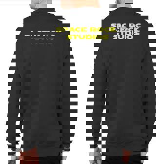 Space Rock Plain Sweatshirt Back Print | Mazezy