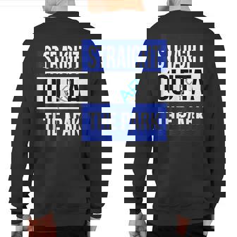 Straight Outta The Park Fashion Hip Asbury Park Sweatshirt Back Print | Mazezy