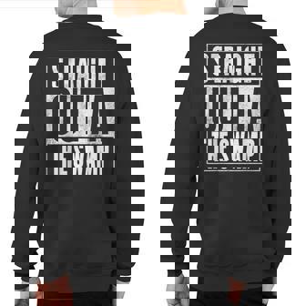 Swamp Straight Outta The Swamp Sweatshirt Back Print | Mazezy