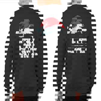 Team Santa Christmas Family Matching Christmas Sweatshirt Back Print - Monsterry