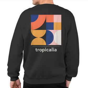 Tropicalia Vintage Latin Jazz Music Band Sweatshirt Back Print | Mazezy UK