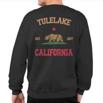 Tulelake California Sweatshirt Back Print | Mazezy