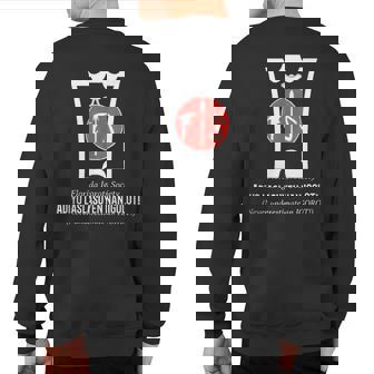 Never Underestimate An Igorot Sweatshirt Back Print - Thegiftio UK