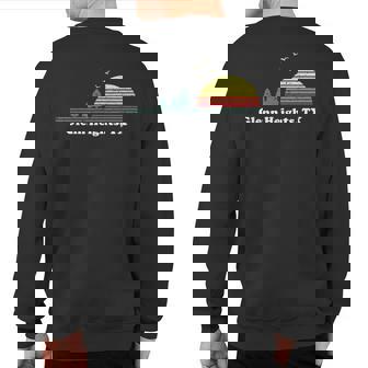 Vintage Glenn Heights Texas Home Souvenir Print Sweatshirt Back Print | Mazezy